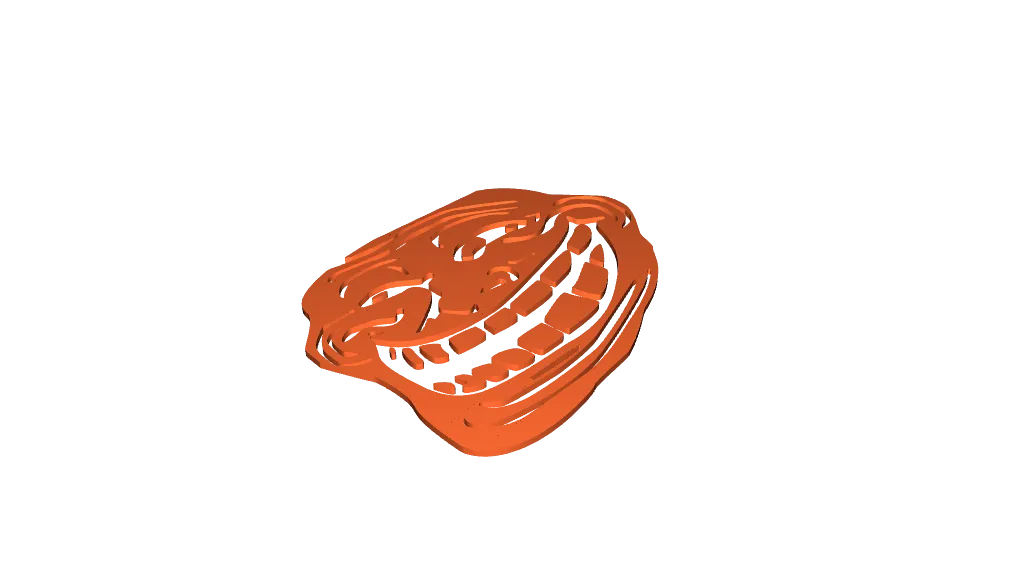 Troll Emoji 2D Plate by audiorazor, Download free STL model